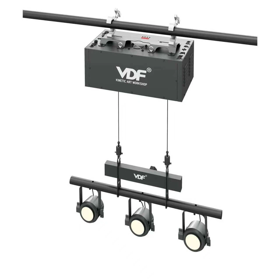 DMX512 Double Wire Kinetic Winch 30KG Stage Lifting System For Theater Lighting Lantern LED Ball Hoisting high quality